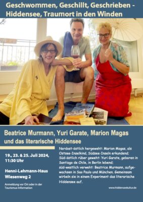 GGG Inseltexte gelesen von Beatrice Murmann, Yuri Garate & Marion Magas