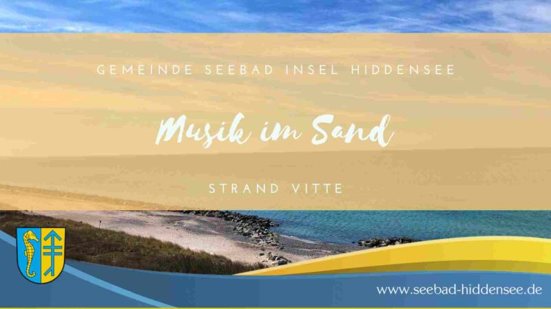 Musik im Sand