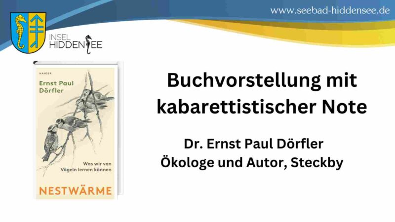 Nestwärme – was wir von Vögeln lernen können - Buchvorstellung mit kabarettistischer Note