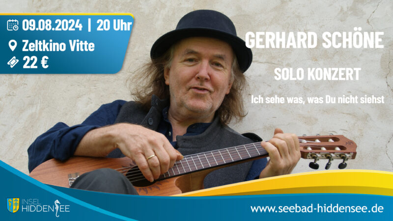 Gerhard Schöne - Solo Konzert - Ich sehe was, was Du nicht siehst