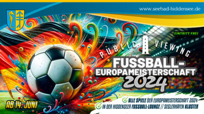 Fußball Lounge zur Fußball - Europameisterschaft - Eintritt frei