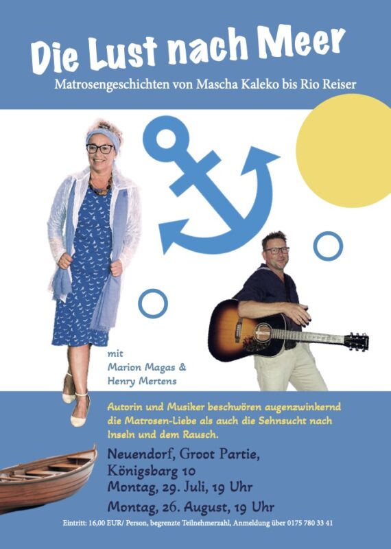 Vortrag mit Musik - Marion Magas & Henry Mertens