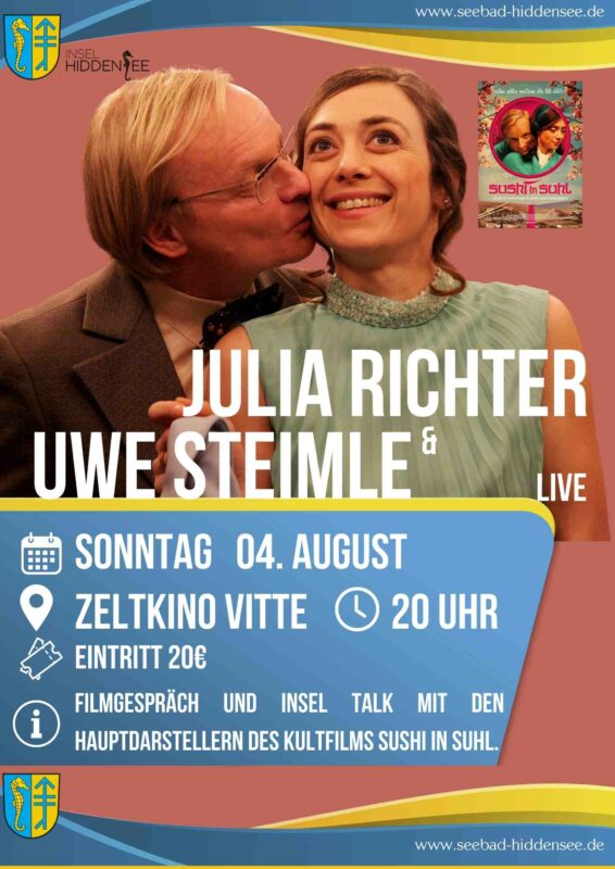 Julia Richter & Uwe Steimle - Filmgespräch & Inseltalk