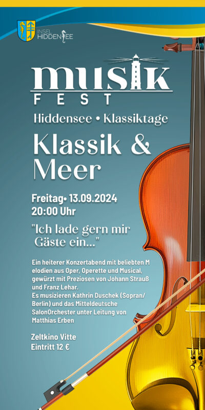 Musikfest Hiddensee 2024 - Klassik & Meer 